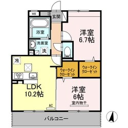 ラ・ルーチェの物件間取画像